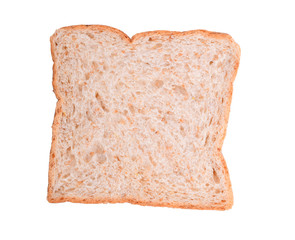 Wheat Bread on white background