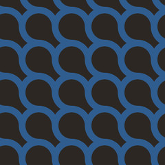 Elegant geometric seamless pattern