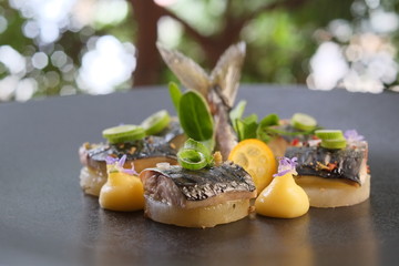 plat de maquereaux