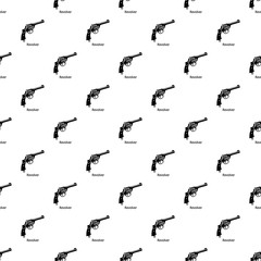 Revolver pattern vector seamless repeating for any web design