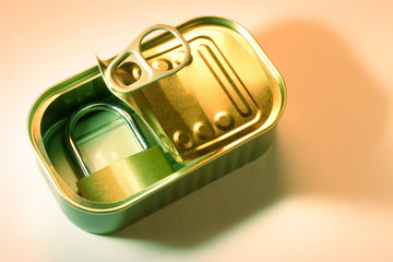 Lock in Tin Can