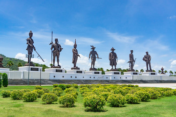 Fototapeta premium HUAHIN, THAILAND - August 31, 2018 : Rajabhakti Park