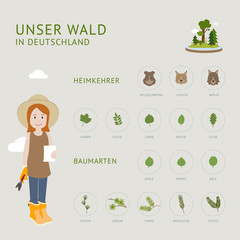 Unser Wald in Deutschland