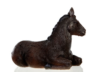 Fototapeta premium Figure of a mule for the Nativity Potal