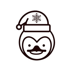 Penguin vector icon