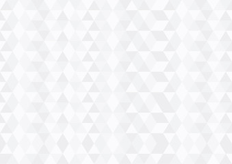 Abstract retro pattern of geometric shapes. Seamless gray mosaic backdrop. Geometric hipster triangular background, vector illustration. For web banner,  fabric print, business templates.