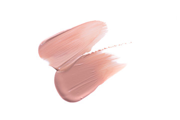 Mixed color Make up base paint on background