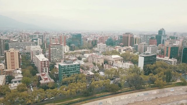 Aerial view of a city