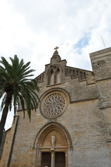 Sant Jaume Kirche in Alcudia , Mallorca
