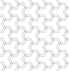 Seamless  polygonal pattern. Geometric texture.