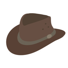 white background, men's fashion hat