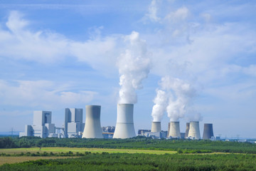 Fototapeta na wymiar Thermal power plants