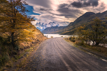 road in mountains