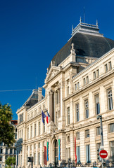 Fototapeta na wymiar The University building in Lyon, France