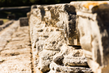 view of the ruins of Olympia