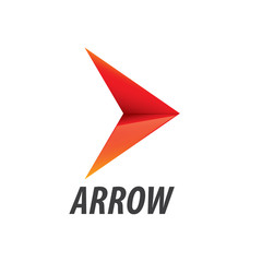 Abstract business logo icon design template with arrow