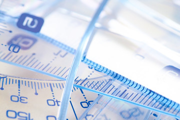 Plastic rulers