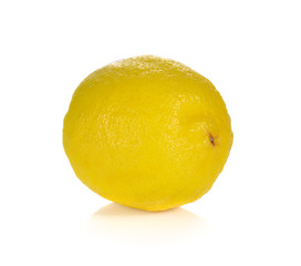 Lemon isolated on white background