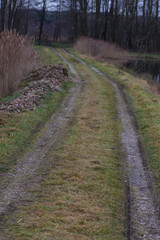 Fototapeta premium dirty road