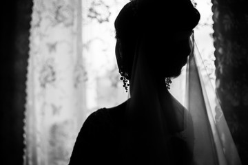 bride on wedding day