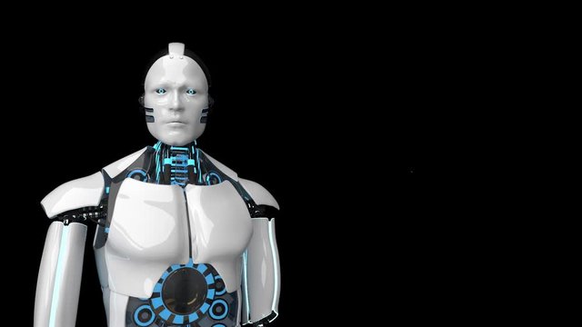 Alphakanal Animation Roboter Industrie 4.0