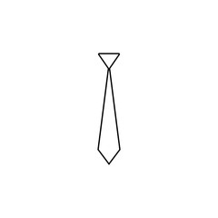 Tie simple icon