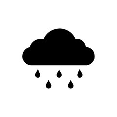 Weather icon, logo on white background