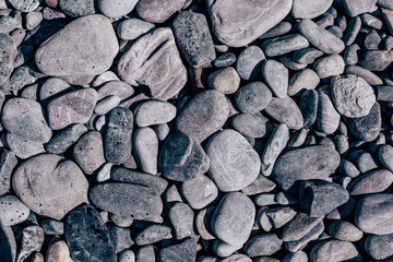 Gray stones background
