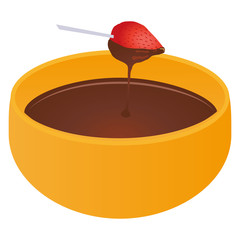 チョコレートフォンデュ