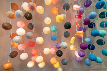Colorful Rainbow Patterned Strand of Lights - Party
