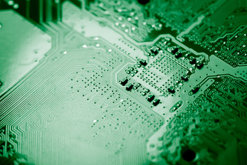Abstract,close up of Mainboard Electronic computer background. (logic board,cpu motherboard,Main...