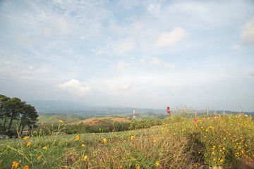 Mountain View in Thailand.