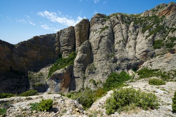 Fototapeta na wymiar Rocky hills in Spain