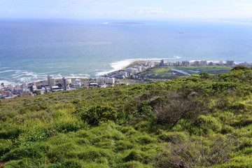 Robben Island in der Tafelbucht vor Kapstadt in Südafrika