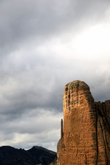 Riglos Mountains in Spain