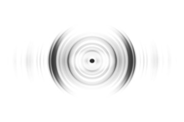 Black spiral and swirl, abstract background