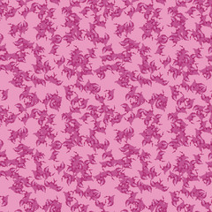 UFO military camouflage seamless pattern in different shades of pink color