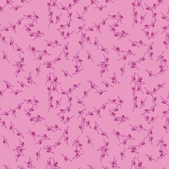 UFO military camouflage seamless pattern in different shades of pink color