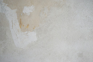bare interior wall background with distressed plaster patina texture
