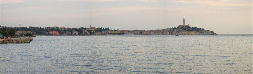 Rovinj wide angle landscape