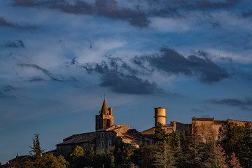 Fototapeta premium castle at night