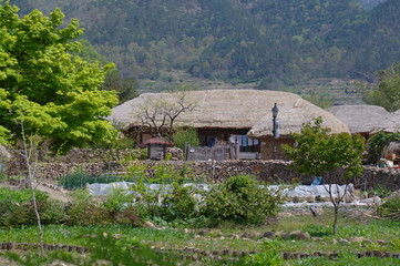 Fototapeta na wymiar Naganeupseong Fortress