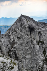 Obraz premium Landscape of the Durmitor mountains in Montenegro, Europe. Mountain landscape.
