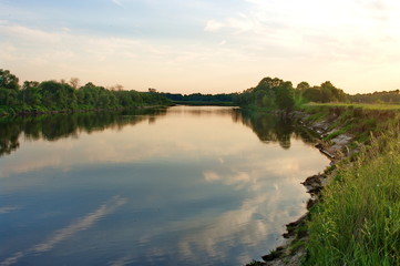 Floodplain of the Klyazma River