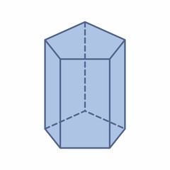 Pentagonal prism illustration