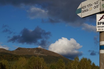 Obraz premium Widok na Tarnicę