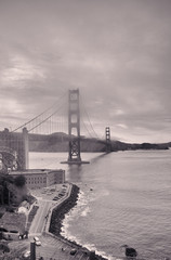 Golden Gate B&W