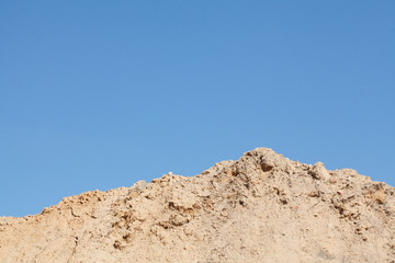 Fototapeta na wymiar Sandhügel, Sand, Sandfläche