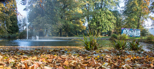 Park der Villa Berberich in Bad Säckingen