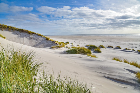 D&uuml;ne mit Strand auf der Insel Amrum